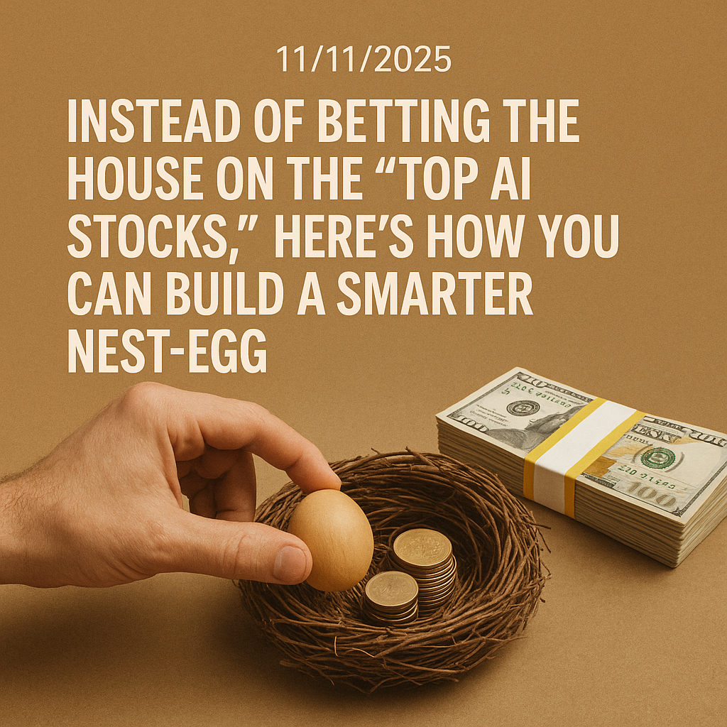 11/11/2025 -- Instead of Betting the House on the "Top AI Stocks," Here's How You Can Build a Smarter Nest-Egg